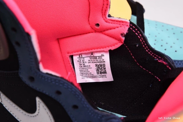 1st Kicks Shoes 555088-201 AIR BIO TOKYO RETRO HIGH 1 JORDAN HACK 0629